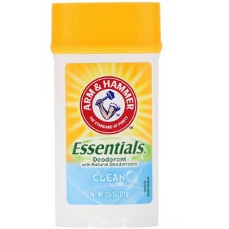 Arm & Hammer, Essentials with Natural Deodorizers, Deodorant, Clean Juniper Berry, 2.5 oz (71 g)