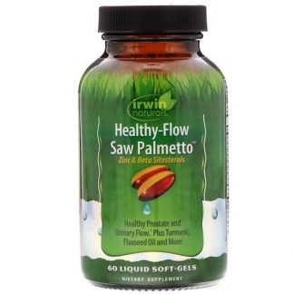 Irwin Naturals, Healthy Flow Saw Palmetto, 60 Liquid Soft-Gels