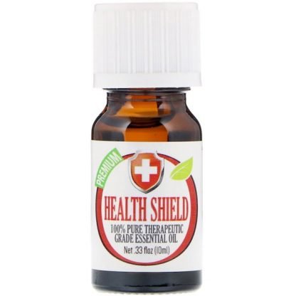 Healing Solutions, 100% Pure Therapeutic Grade Essential Oil, Health Shield , 0.33 fl oz (10ml)