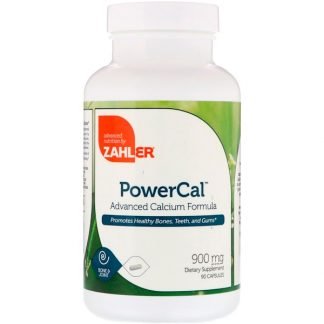 Zahler, PowerCal、先進的なカルシウムフォーミュラ、900 mg、90カプセル