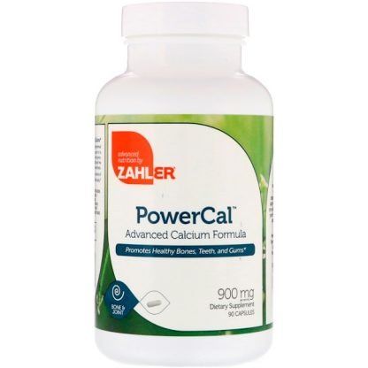 Zahler, PowerCal、先進的なカルシウムフォーミュラ、900 mg、90カプセル