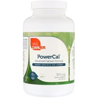 Zahler, パワーカル、高度なカルシウムフォーミュラ、900 mg、カプセル180粒