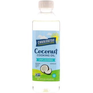 Carrington Farms, ココナッツクッキングオイル、無香料、16液量オンス (473 ml)