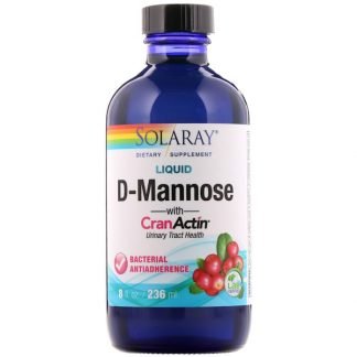 Solaray, リキッドD-マンノースCranActin配合、8液量オンス (236 ml)