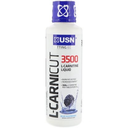 USN, L-Carnicut 3500 L-Carnitine Liquid, Blue Raspberry, 15.22 fl oz (450 ml) (Discontinued Item)