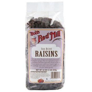 Bob's Red Mill, サンドライドレーズン, 16オンス (453 g) (Discontinued Item)