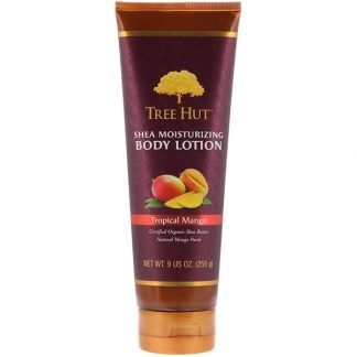 Tree Hut, シア保湿ボディローション、トロピカルマンゴー、9 oz (255 g)