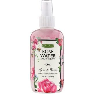 De La Cruz, Rose Water Body Spray, 8 fl oz (236 ml)