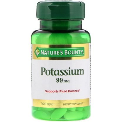 Nature's Bounty, カリウム、 99 mg、 100カプセル
