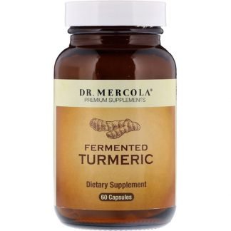 Dr. Mercola, 発酵ターメリック、60錠