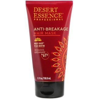 Desert Essence, 切れ毛対策ヘアマスク、5.1 fl oz (150.8 ml)