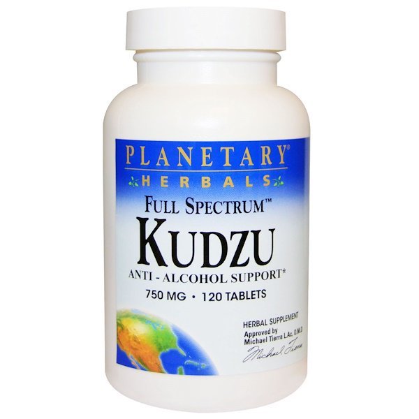 Planetary Herbals, Full Spectrum Kudzu、750mg, 120粒