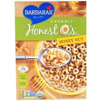 Barbara's Bakery, オーガニック, オネストオーズ シリアル, ハニーナッツ, 10 oz (284 g)