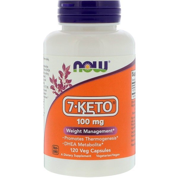 Now Foods, 7-KETO、100 mg、120ベジカプセル