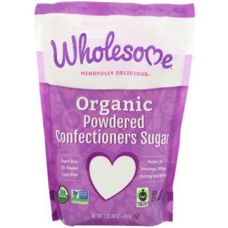 Wholesome Sweeteners, Inc., オーガニック粉砂糖, 16オンス（454 g）