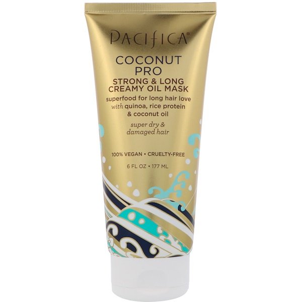 Pacifica, ココナッツプロ、強力 & 効果持続 クリーミーオイルパック、177ml(6 fl oz)