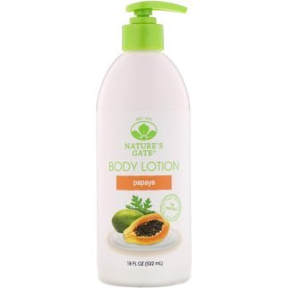 Nature's Gate, Body Lotion, Papaya, 18 fl oz (532 ml) (Discontinued Item)
