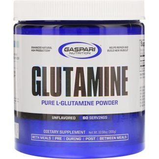Gaspari Nutrition, グルタミン、香料無添加、300g（10.58 oz）
