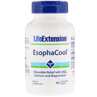 Life Extension, イーソファクール、噛むタブレット60錠 (Discontinued Item)