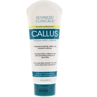 Advanced Clinicals, カルス、ラフスポットクリーム、8 fl oz (237 ml)