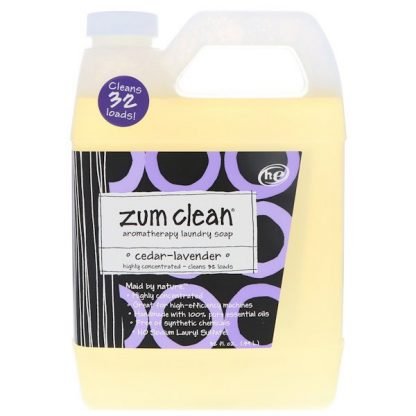 Indigo Wild, ツムクリーン、アロマテラピーランドリーソープ、シーダー-ラベンダー、32液量オンス (.94 L)