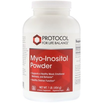 Protocol for Life Balance, ミオイノシトールパウダー、1 lb (454 g)