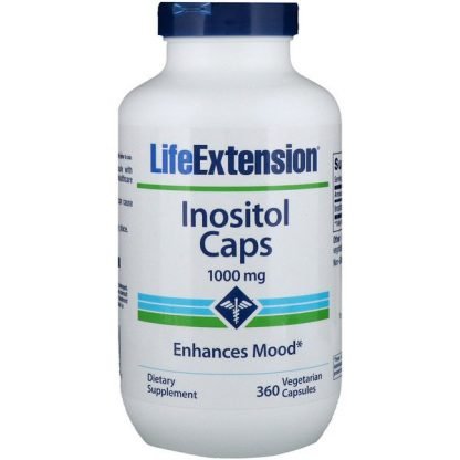 Life Extension, イノシトール・キャップ、  1000 mg、ベジキャップ 360錠