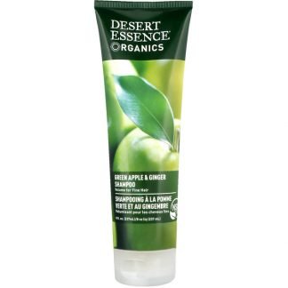 Desert Essence, オーガニック,　グリーンアップル＆ジンジャーシャンプー, 8 fl oz (237 ml)