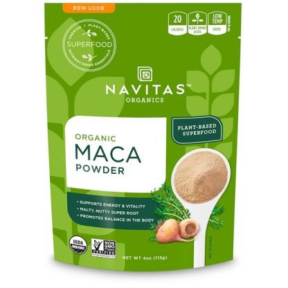 Navitas Organics, オーガニックマカパウダー、4オンス(113 g)