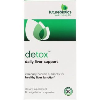 FutureBiotics, 解毒, 毎日の肝臓サポート , 60粒（ベジタリアンカプセル）