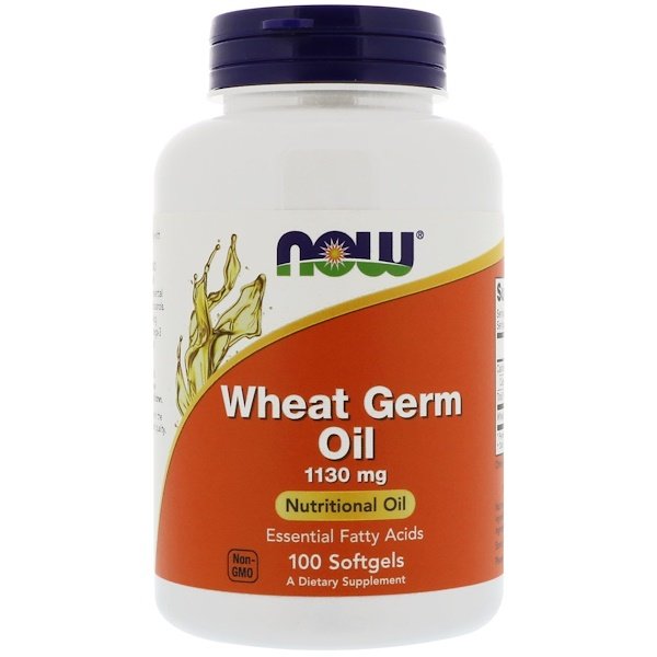 Now Foods, Wheat Germ Oil, 1,130 mg, 100 Softgels
