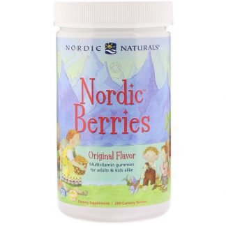 Nordic Naturals, ノルディックベリー、マルチビタミングミ、オリジナル風味、グミベリー200錠