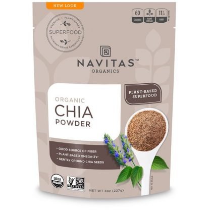 Navitas Organics, オーガニックチアパウダー, 8オンス（227 g）