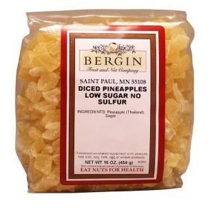 Bergin Fruit and Nut Company, 細切れパイナップル, 16 オンス (454 g)
