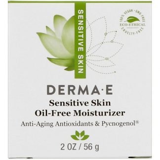 Derma E, 敏感肌用オイルフリーモイスチャライザー、2oz（56g） (Discontinued Item)