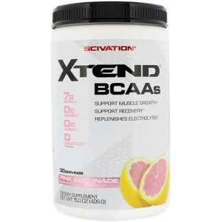 Scivation, エクステンド、イントラ-ワークアウトカタリスト、 ピンクレモネード、 15.0オンス (426 g)