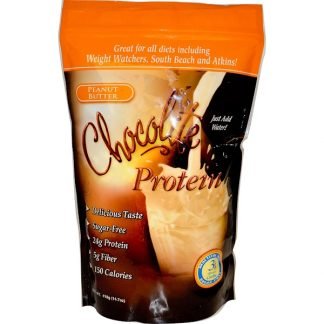 HealthSmart Foods, ChocoRite Protein, Peanut Butter, 14.7 oz (418 g)