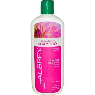 Aubrey Organics, カラグアラ・ファーン シャンプー, スーシングトリートメント, あらゆるヘアタイプ向け, 11 液量オンス (325 ml)