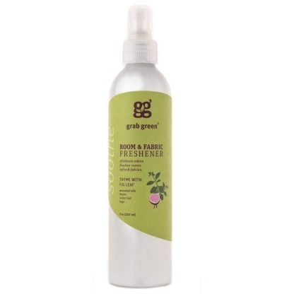 Grab Green, ルーム&ファブリックフレッシュナー、タイムとイチジクの葉、7オンス（207 ml）