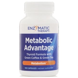 Enzymatic Therapy, メタボリックアドバンテージ、代謝、100カプセル