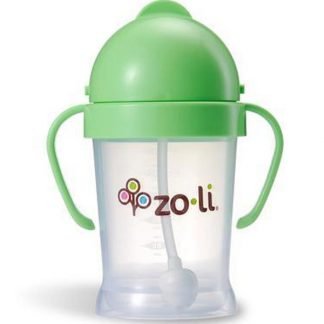 Zoli, ボット、ストローシッピーカップ、グリーン、6 oz