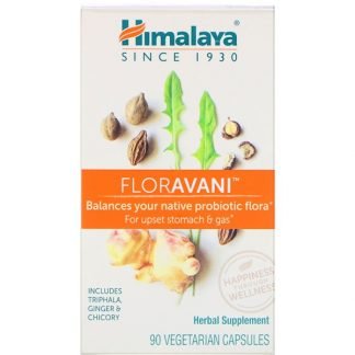 Himalaya, フロアアバニ、ベジタリアンカプセル90個