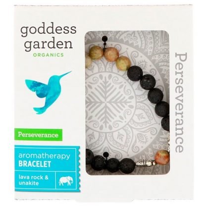 Goddess Garden, オーガニクス, パーセベランス, アロマテラピーブレスレット, ブレスレット1個