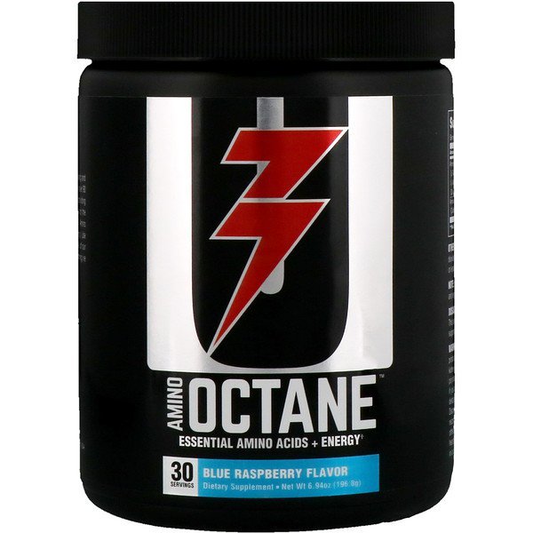 Universal Nutrition, Amino Octane Essential Amino Acids + Energy, Blue Raspberry, 6.94 (196.8 g)