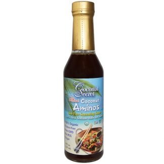 Coconut Secret, ココナッツシークレット, 生ココナッツ･アミノ類、大豆フリーの調味料、8液量オンス(237 ml)