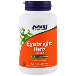 Now Foods, アイブライト ハーブ、410mg、植物性カプセル 100粒