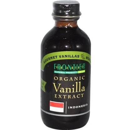 Frontier Natural Products, オーガニック バニラ エキス, インドネシア, 農場栽培 , 2 オンス (59 ml)