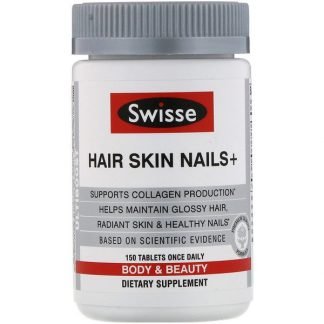 Swisse, Ultiboost、髪・肌・爪＋、150錠