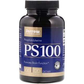 Jarrow Formulas, PS 100、ホスファチジルセリン、100 mg、120粒