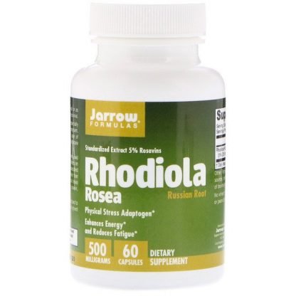 Jarrow Formulas, ロディオラ・ロゼア、500 mg、60 錠